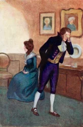 Illustration für Sense and Sensibility von Jane Austen