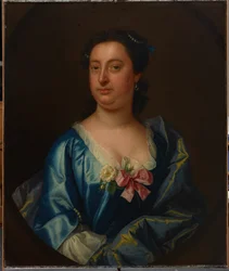Porträt einer Dame, möglicherweise Edward Hyde, Lord Cornbury in einem Kleid