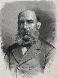 AMADOR DE LOS RIOS, Jose (1818-1878). Englischer Historiker und Semitist. 