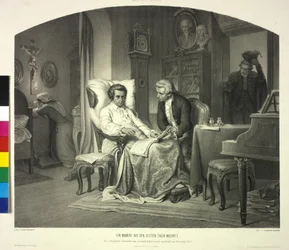 Ein Moment aus den letzten Tagen Mozarts
