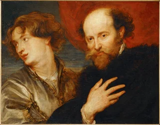 Doppelporträt idealisiert von van Dyck und Rubens