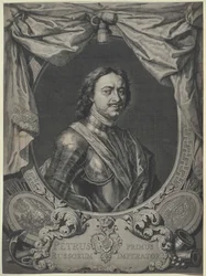 Kaiser von Russland Peter I. der Große