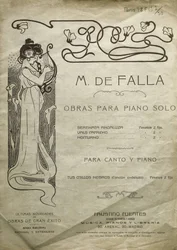 FALLA, Manuel de (1876-1946). Spanischer Komponist und Pianist. Werke für Klavier solo und für Klavier und Stimme. Herausgegeben in Madrid.