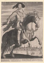 König von Schweden Gustav II. Adolf