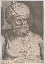 Osmanischer Herrscher in Algier Chaireddin Barbarossa