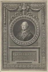 Papst Pius VI. (Druck)