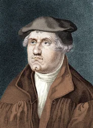 Porträt von Martin Luther - Gravur, n.d.