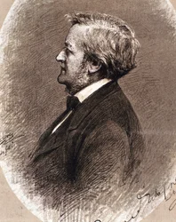 Porträt von Wilhelm Richard Wagner