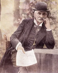 Porträt des Präsidenten des italienischen Rates Giuseppe Zanardelli (1826-1903)
