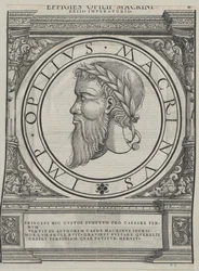 Römischer Kaiser Macrinus