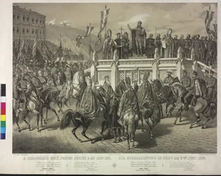 Der Eid in Pest am 8. Juni 1867