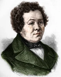 Porträt von Adolphe Cremieux, französischer Politiker.