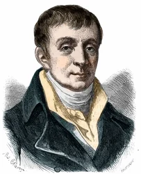 Porträt von François Andrieux (1759-1833), französischer Dichter und Dramatiker.