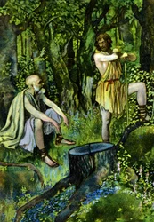 Timon von Athen, Stück von William Shakespeare, ca. 1880 (Druck)