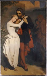 Faust und Margarete im Garten, 1846