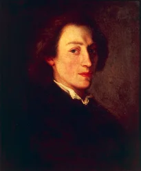 Frankreich, Versailles, Porträt des polnischen Komponisten und Pianisten Frederic Chopin (1810 - 1849)