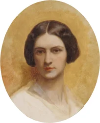 Porträt von Cornélia Marjolin-Scheffer, ca. 1850
