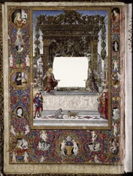 Missel de Thomas James: Frontispiz