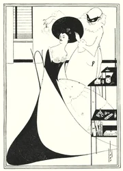 Die Toilette der Salome (Gravur)