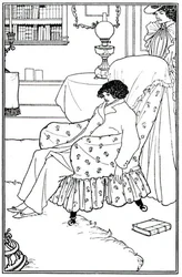Frontispiz zu An Evil Motherhood, veröffentlicht von Elkin Mathews und Walt Ruding
