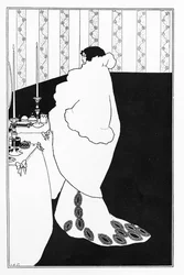 La Dame aux Camelias, Illustration aus "The Yellow Book", 1894