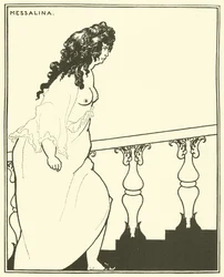 Messalina kehrt aus dem Bad zurück