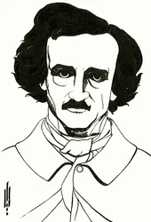 Porträt von Edgar Allan Poe, 1894