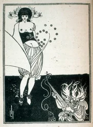 Salome, Illustration des Theaterstücks von Oscar Wilde