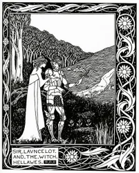 Sir Launcelot und die Hexe Hellawes, 1870