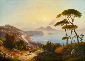 Blick auf den Golf von Neapel