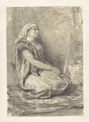 Orientalische Frau