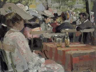 Ein Gartenrestaurant, 1906