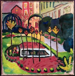 Garten mit Bassin