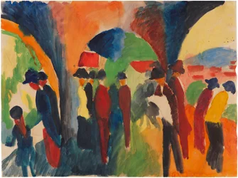 Unter den Thuner Arkaden, 1913