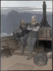Frithiof geht ins Exil (aus Frithiofs Saga)