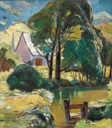 Haus am Teich