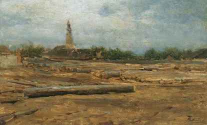 Holzplatz bei Szolnok