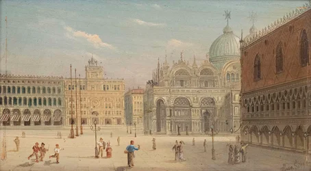 August von Siegen Venedig Piazza