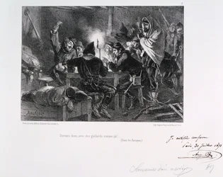 Schlaft also, mit solchen Kerlen!, Belagerung von Paris