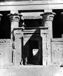 Tempel Edfu, Ägypten, 1893