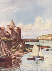 Frankreich: Der Hafen von Le Conquet