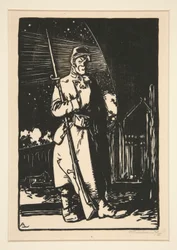 Le G. V. C. (Gardes des voies de communications), aus La Guerre de 1914, erste Serie, Nr. 9