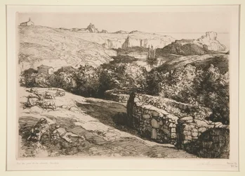 Ansicht des Hafens von La Meule (Ile d)