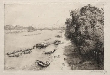 Die Seine an der Pont Nationale
