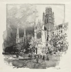 Rouen Illustré: Kirche Saint Ouen