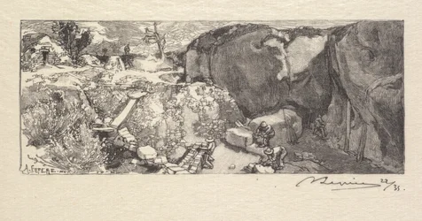 Fontainebleau-Wald: Sandsteinbruch