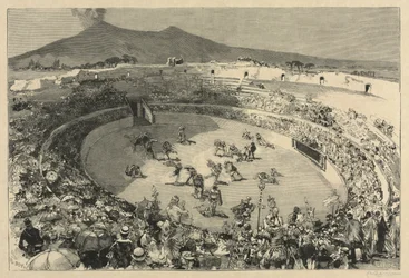 Italien. Das Fest von Pompeji, Der Zirkus der Gladiatoren