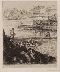 Le Débardeur: Quai de la Gare, 1894