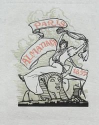 Pariser Almanach, 1897: Rückseite