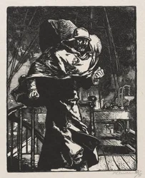 Der Krieg von 1914. Erste Serie. Kaiser Wilhelm in Wut